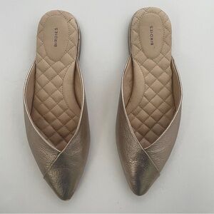 Birdies The Swan in Gold Leather